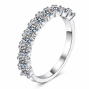 ANEL INFINITY MOISSANITE - PRATA 925