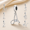 BERLOQUE CHARM PENDENTES "LETRAS A - Z" - PRATA 925