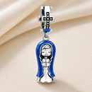 BERLOQUE CHARM "NOSSA SENHORA APARECIDA III" - PRATA 925"
