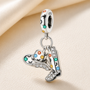 BERLOQUE CHARM PENDENTE "CHAPÉU & BOTA COUNTRY" PRATA 925