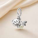 BERLOQUE CHARM PENDENTE VAGALUME (BRILHA NO ESCURO) - PRATA 925"