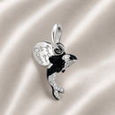 BERLOQUE CHARM "ORCA - FREE AS THE OCEAN" - PRATA 925