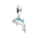 BERLOQUE CHARM PENDENTE "GOLFINHO" - PRATA 925