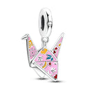 BERLOQUE CHARM PENDENTE "0RIGAMI" - PRATA 925