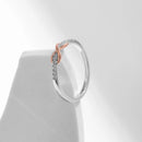 ANEL INFINITO MOISSANITE - PRATA 925