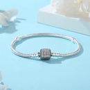 PULSEIRA SEMI-MALEÁVEL "TRADICIONAL CRAVEJADO" - PRATA 925