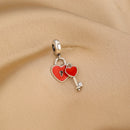 BERLOQUE CHARM "CHAVE DO AMOR" - PRATA 925