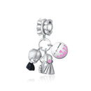 BERLOQUE CHARM PENDENTE "LIFE NOIVOS" / PRATA 925