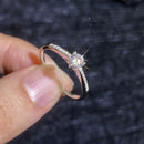 ANEL ETERNO MOISSANITE - PRATA 925