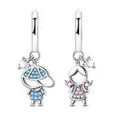 BRINCO ARGOLINHA FILHOS (CASAL) - PRATA 925