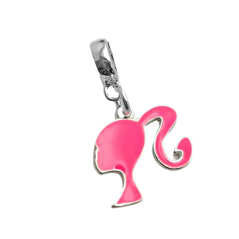BERLOQUE CHARM PENDENTE "BARBIE" - PRATA 925