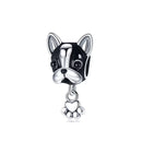 BERLOQUE CHARM "CACHORRO BULDOGUE" - PRATA 925