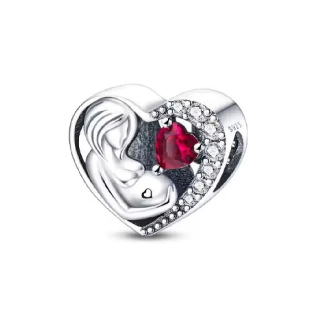 BERLOQUE CHARM SEPARADOR "MÃE GRAVIDEZ" - PRATA 925
