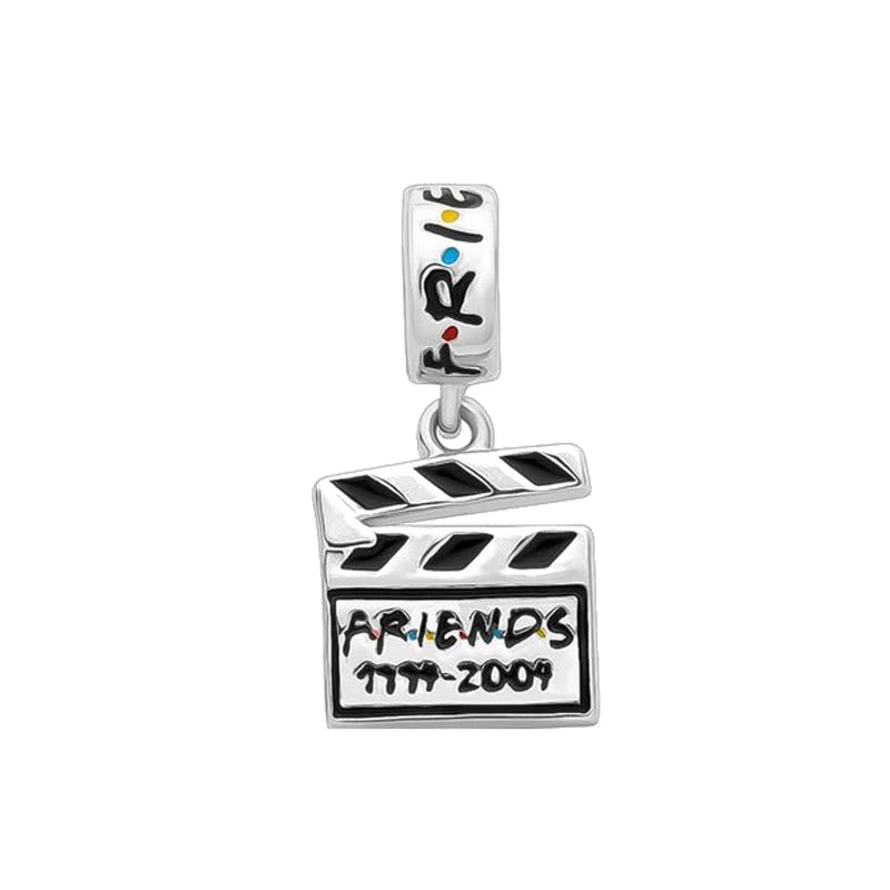 BERLOQUE CHARM "CLAQUETE FRIENDS" - PRATA 925