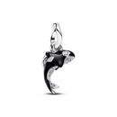 BERLOQUE CHARM "ORCA - FREE AS THE OCEAN" - PRATA 925
