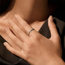 ANEL ETERNITÉ MOISSANITE - PRATA 925