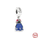 BERLOQUE CHARM PENDENTE "PRINCESAS D.  - PRATA 925