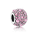 BERLOQUE CHARM SEPARADOR ROSA - PRATA 925