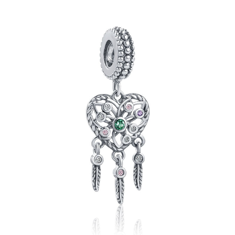 BERLOQUE CHARM "FILTRO DOS SONHOS COLORIDO" - PRATA 925