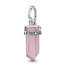 BERLOQUE CHARM "AMULETO ROSA" - PRATA 925