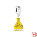 BERLOQUE CHARM PENDENTE "PRINCESAS D.  - PRATA 925