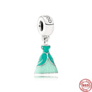 BERLOQUE CHARM PENDENTE "PRINCESAS D.  - PRATA 925