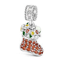 BERLOQUE CHARM PENDENTE "BOLA DE NATAL" - PRATA 925