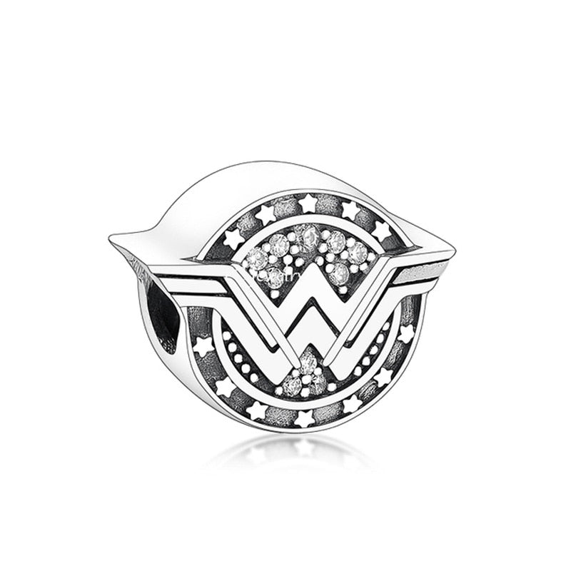 BERLOQUE CHARM "NOVA MULHER MARAVILHA" -  PRATA 925