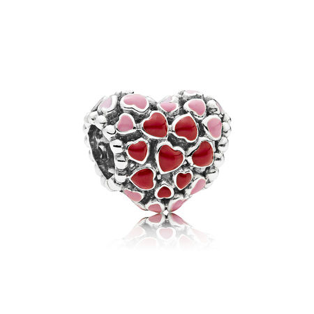 BERLOQUE CHARM CORAÇÃO "AMOR PARA TODO LADO" - PRATA 925