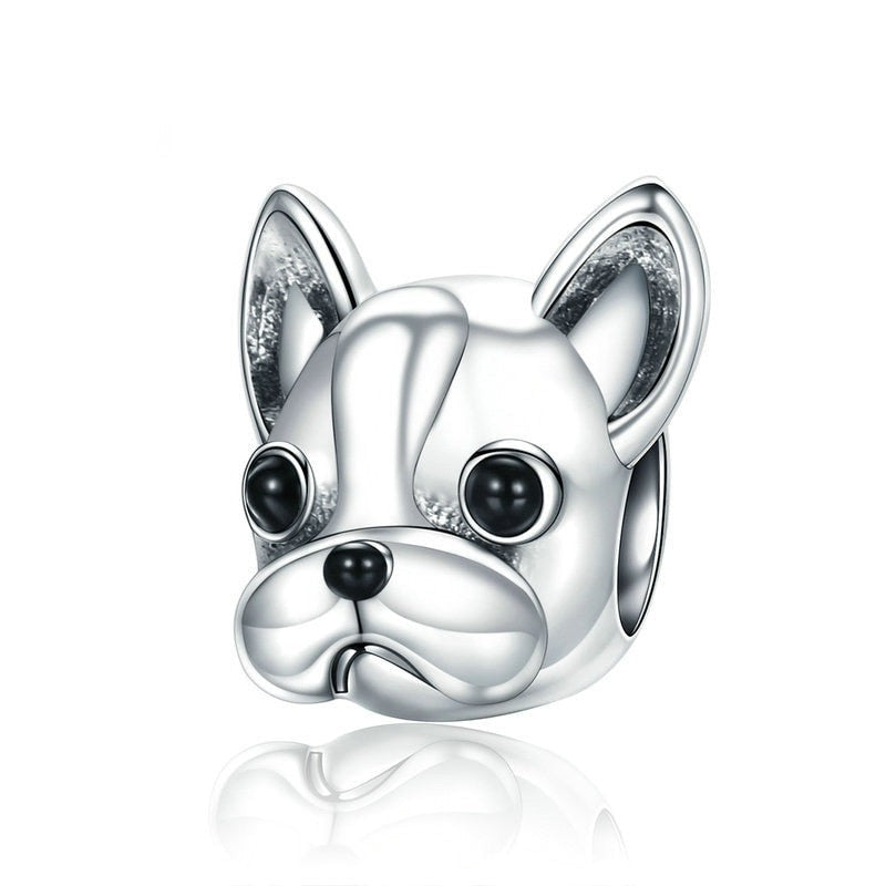 BERLOQUE CHARM SEPARADOR "BULLDOG" - PRATA 925