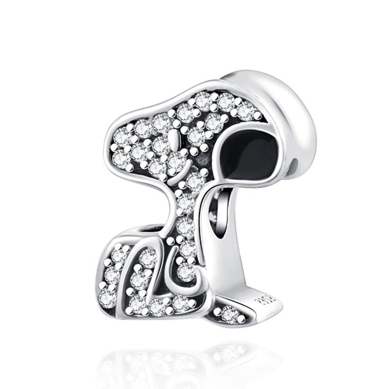 BERLOQUE CHARM SEPARADOR "SNOOPY" - PRATA 925
