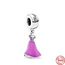 BERLOQUE CHARM PENDENTE "PRINCESAS D.  - PRATA 925