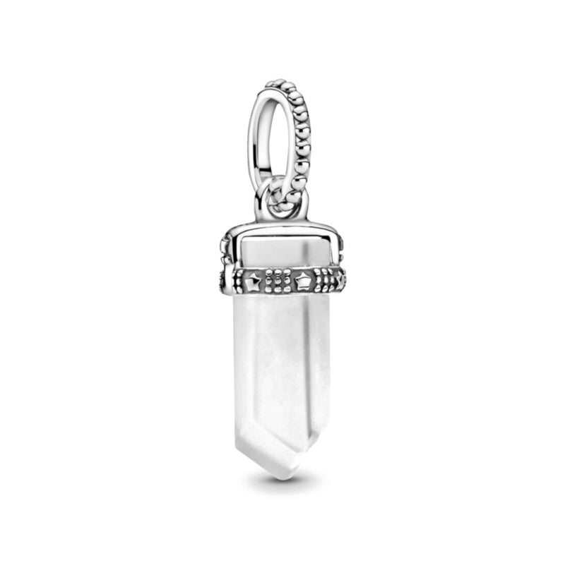 BERLOQUE CHARM "AMULETO BRANCO" / PRATA 925"