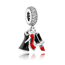 BERLOQUE CHARM  "SAPATO, BATOM & VESTIDO" / PRATA 925"