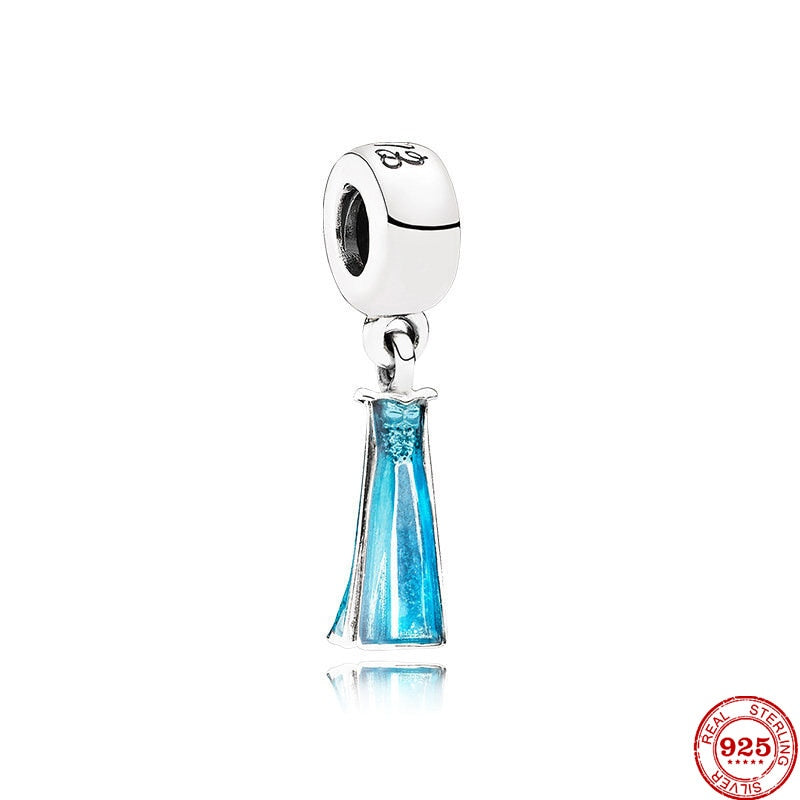 BERLOQUE CHARM PENDENTE "PRINCESAS D.  - PRATA 925