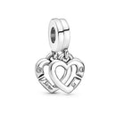 BERLOQUE CHARM PENDENTE "SISTER/ AMOR DE IRMÃS" PRATA 925"