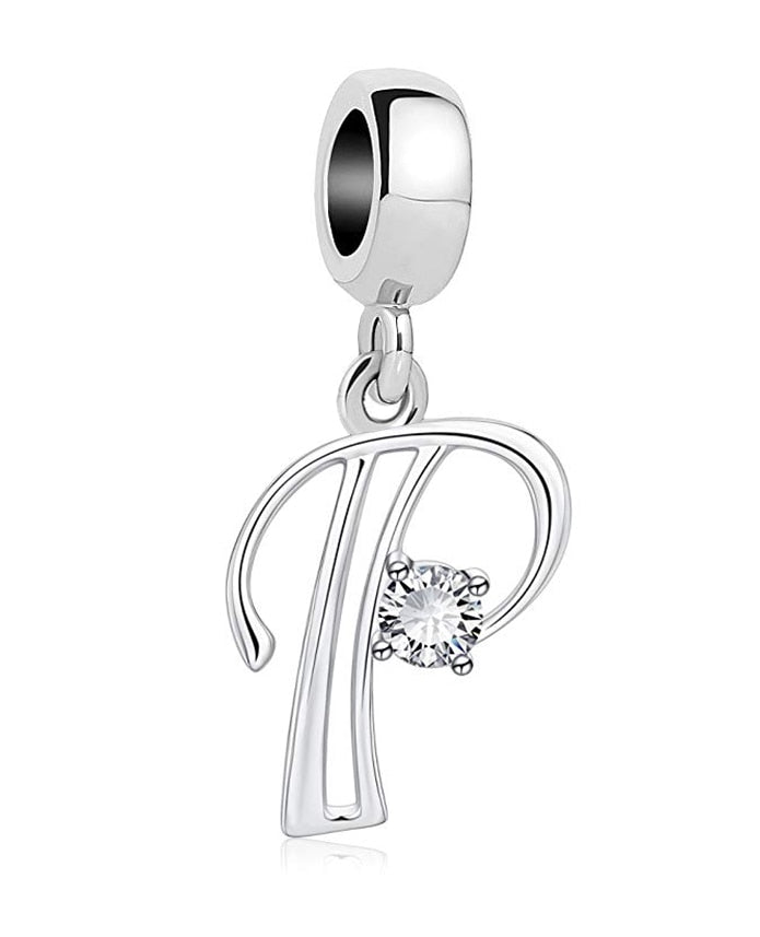 BERLOQUE CHARM PENDENTES "LETRAS A - Z" - PRATA 925