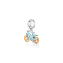 BERLOQUE CHARM PENDENTE "BICICLETA - NEW BIKE" - PRATA/925"