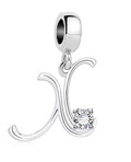 BERLOQUE CHARM PENDENTES "LETRAS A - Z" - PRATA 925