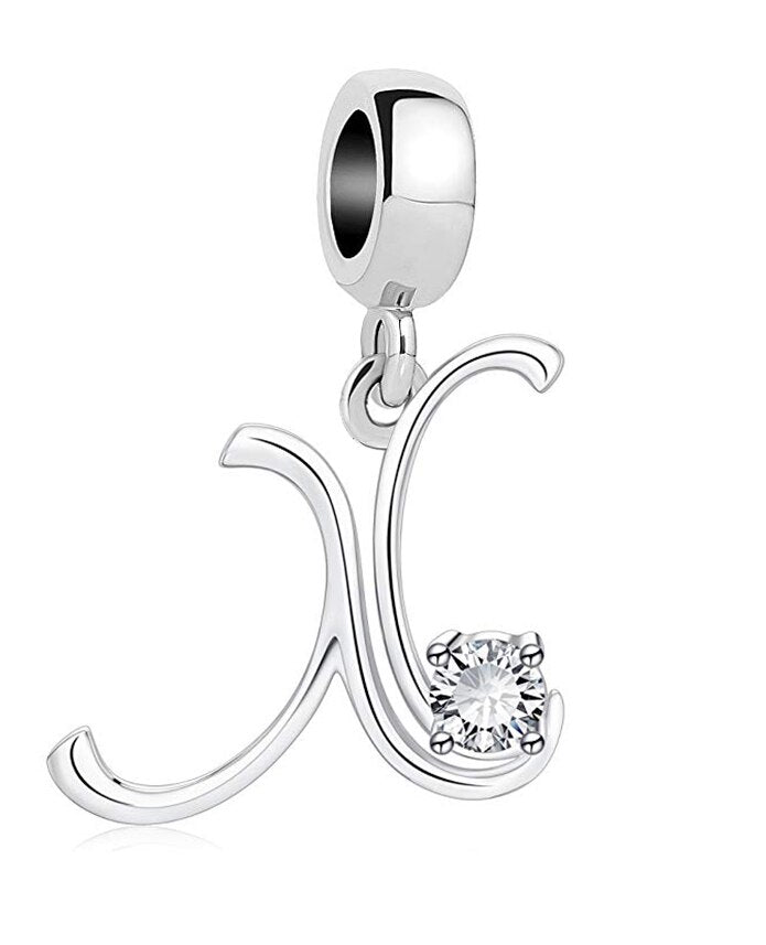 BERLOQUE CHARM PENDENTES "LETRAS A - Z" - PRATA 925