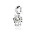 BERLOQUE CHARM PENDENTE "CHAMPANHE II" - PRATA 925