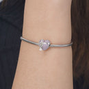 BERLOQUE CHARM "CORAÇÃO SINGELO" / PRATA 925"