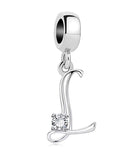 BERLOQUE CHARM PENDENTES "LETRAS A - Z" - PRATA 925