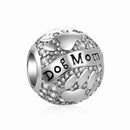 BERLOQUE CHARM SEPARADOR "MÃE DE PET" - PRATA 925