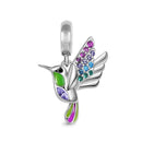 BERLOQUE CHARM PENDENTE "BEIJA FLOR" - PRATA/925"