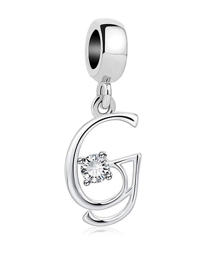 BERLOQUE CHARM PENDENTES "LETRAS A - Z" - PRATA 925