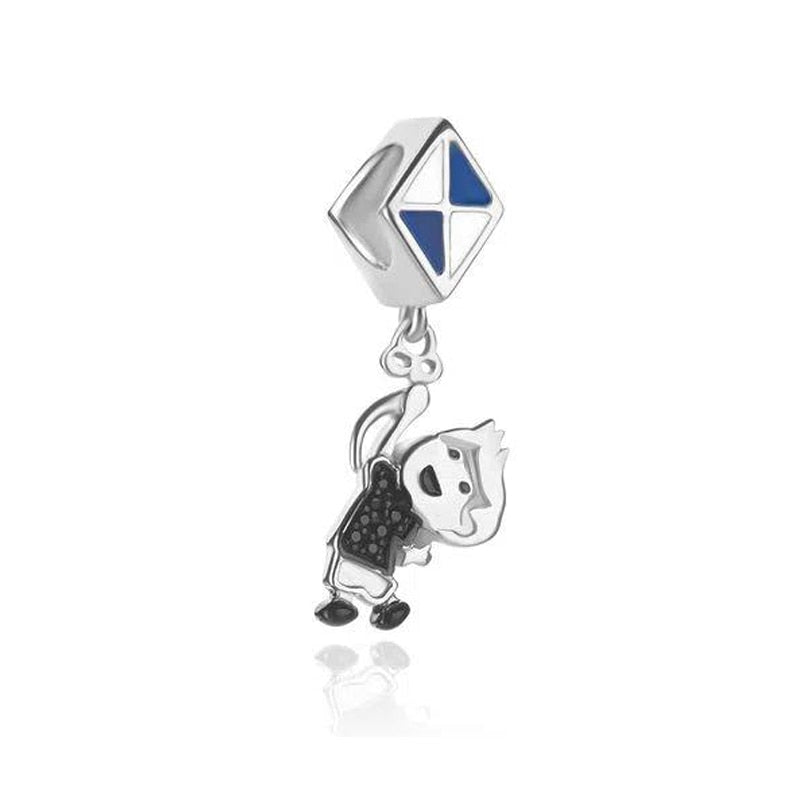 BERLOQUE CHARM PENDENTE "MENINO PIPA" - PRATA 925