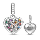 BERLOQUE CHARM "ÁRVORE DA VIDA ABRE/FECHA" / PRATA 925"