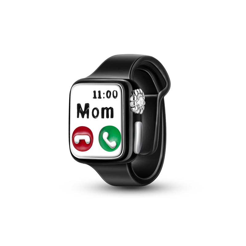 BERLOQUE CHARM " RELÓGIO SMARTWATCH" - PRATA 925