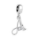 BERLOQUE CHARM PENDENTES "LETRAS A - Z" - PRATA 925